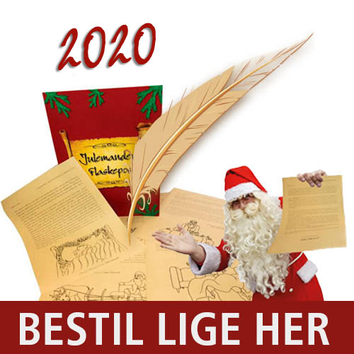 24 personlige nissebreve fra julemanden