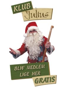 Klub Julius gratis medlemsklub hos Julemandens Værksted